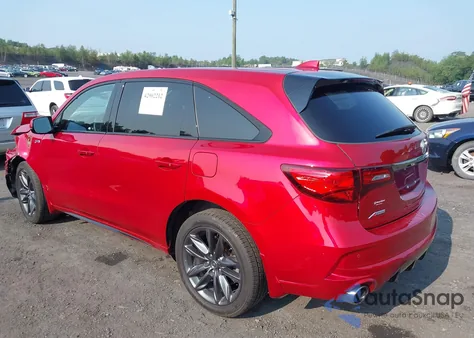 2020 Acura Mdx Technology A-Spec Packages z USA, uszkodzony, nr VIN 5J8YD4H08LL014882